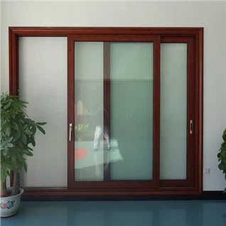 Drysau Ffrynt Dwbl Alwminiwm