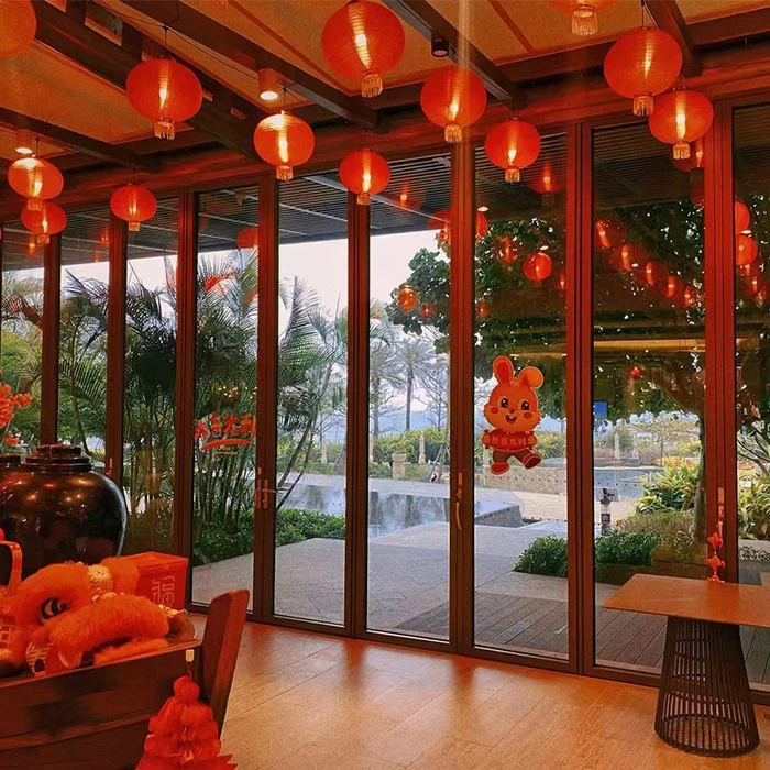 Aluminium Frame Door With Glass